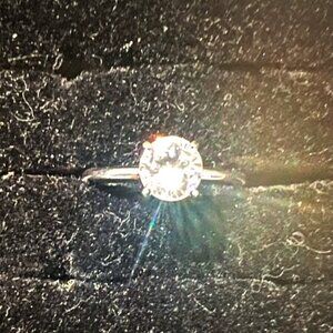 Gold Plated CZ Ring